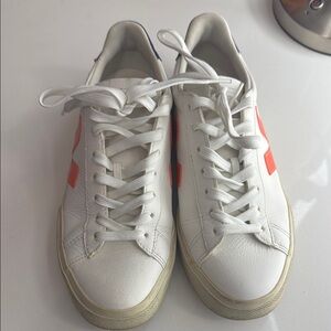 Veja Campo White Orange Fluo